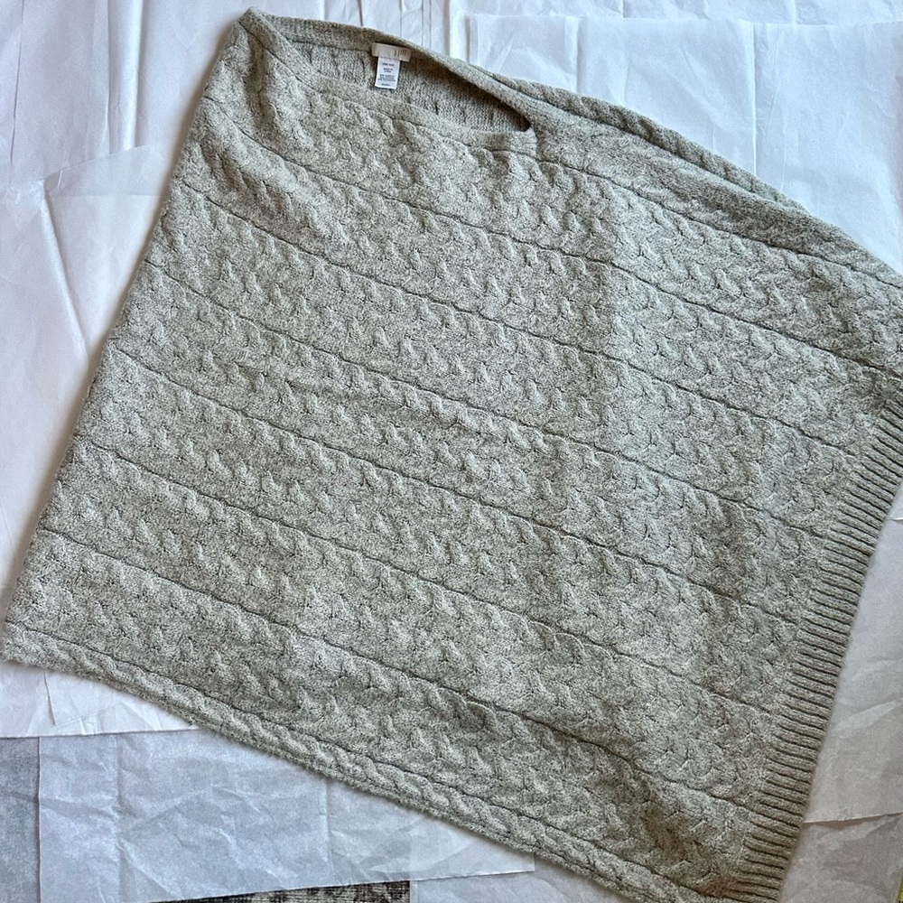 J Jill sweater poncho